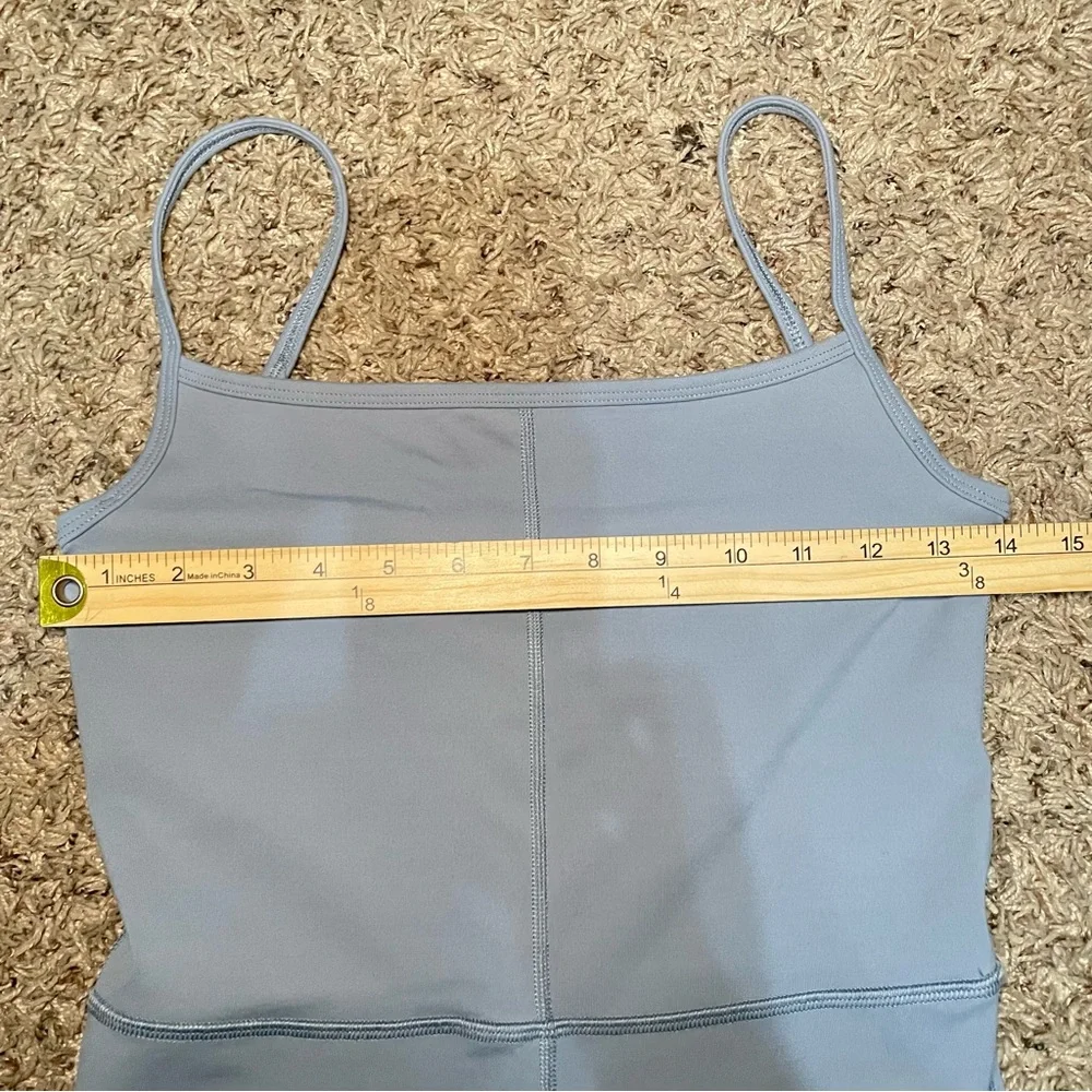 Aritzia‎ Wilfred Free Divinity Jumpsuit Full Length Size Medium Blue Stretch